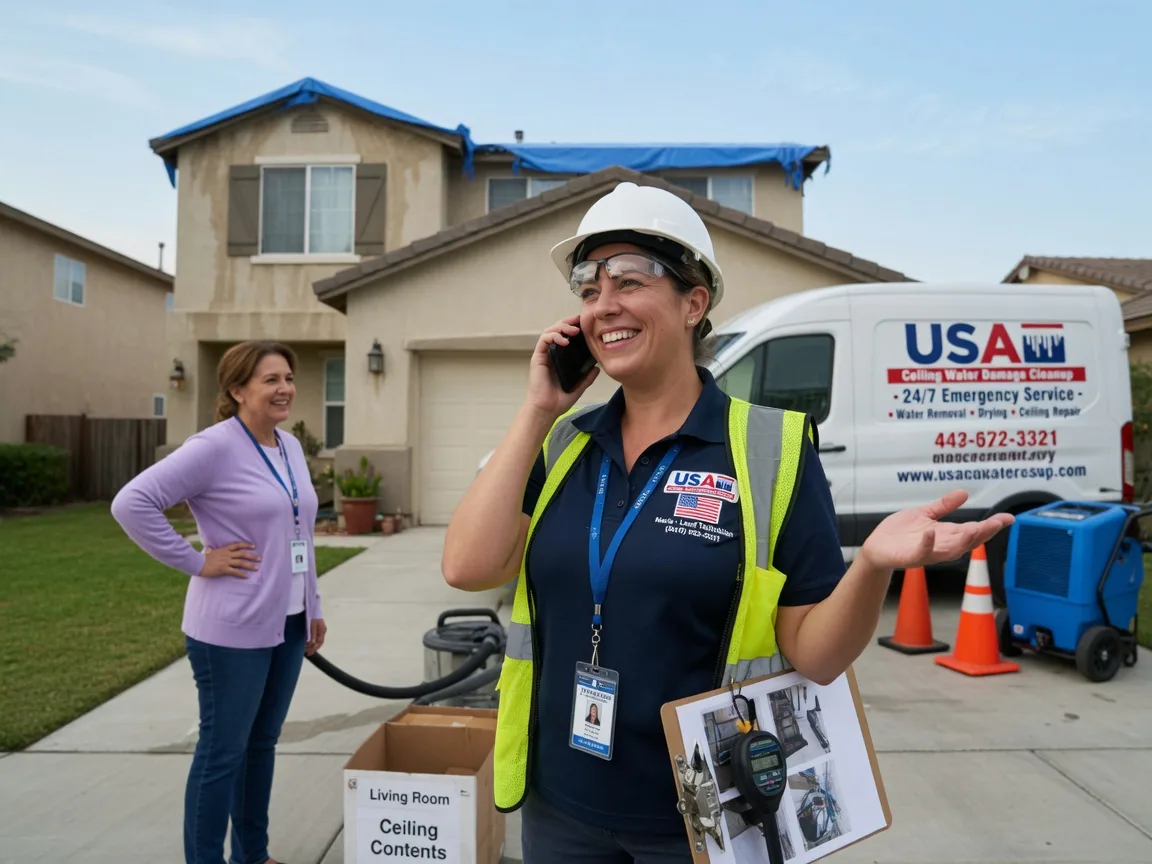 Ceiling Water Damage Restoration Powers, OR FAQs
